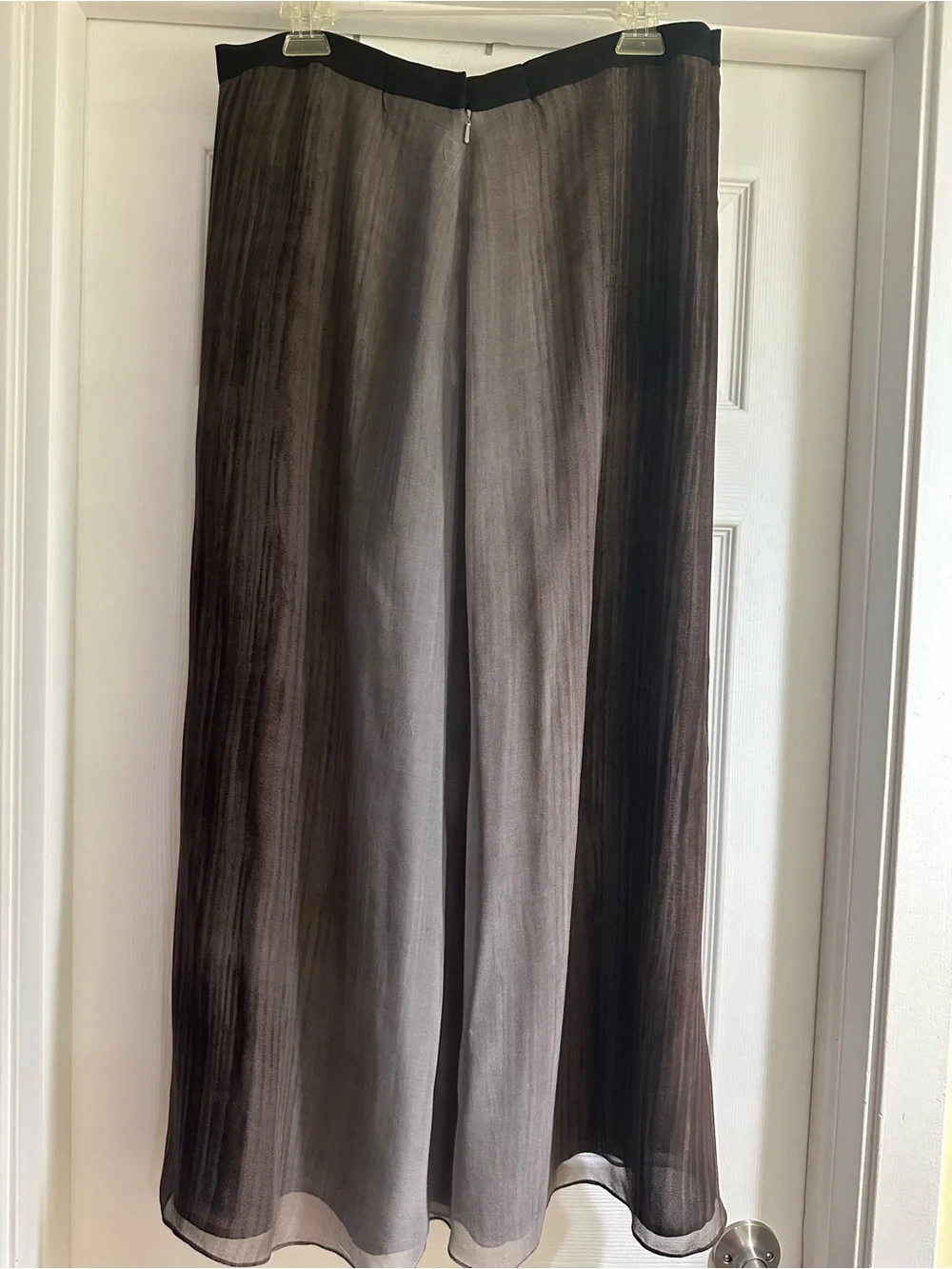Ellen Tracy Chocolate Brown Maxi Skirt